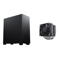 追风者XT523静音防尘商务办公ATX主板台式电脑机箱(360水冷位/配3x120PWM风扇/Type-C/三面降噪/5090） XT523静音版+T6散热器（套装）