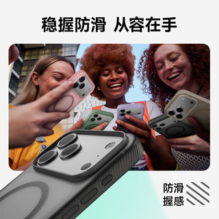  belkin/贝尔金 半透明 iPhone17手机壳  TPU+PET 粉色