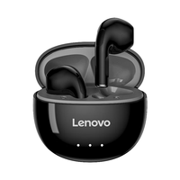  Lenovo/联想 HiFi级金标音质 蓝牙耳机  有线充电 动感黑 Type-C