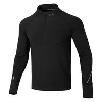 安德玛(Under Armour)男子秋季1/2拉链运动服跑步训练舒适透气休闲长袖T恤1365662 1365662-003 2XL
