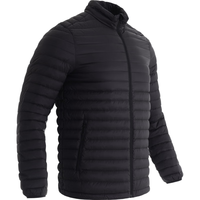 迪卡侬（DECATHLON）短款羽绒服轻薄薄外套户外运动保暖内胆排骨羽绒服TREK100 女款-浅灰色-立领 S 女士- 浅灰色