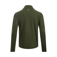 安德玛(UNDERARMOUR)Qualifier男子1/2拉链跑步运动长袖T恤1365662 幽绿色390 XL