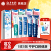 云南白药 YUNNANBAIYAO 云南白药 国粹套装牙膏（益优冰柠100g+冬青香型100g+留兰香型100g+润口去渍100g+双效抗敏100g）