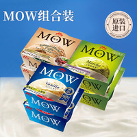 Morinaga 森永 MOW 六联杯冰淇淋 108g*6（香草+抹茶+咖啡口味）