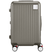 美旅 箱包胡先煦同款行李箱28英寸拉杆箱减震刹车旅行箱深咖色QI9密码箱包