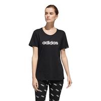 adidas 阿迪达斯 W Adiint Fl T 女子运动T恤 FM6154 黑/白 XS