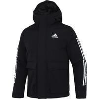 阿迪达斯(adidas)男装 23冬季运动服户外防风保暖外套上衣休闲时尚连帽羽绒服 IK3214 S/175/88