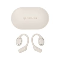  motorola/摩托罗拉 通话降噪 蓝牙耳机  E20月岩白 Type-C