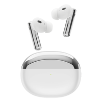  HAYLOU/嘿喽 HiFi级听歌 主动降噪圈铁蓝牙耳机  高雅白 Type-C
