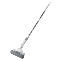 尔蓝 海绵拖把38cm家用一拖净2024款免手洗强吸水挤水胶棉拖把AL-JM70 升级38cm可调节棉头