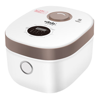 vdada日本VDADA智能低糖电饭煲米汤分离糖尿人病可用去控降脱沥水蒸米饭双胆电饭锅 白色低糖电饭煲 4L