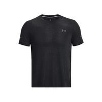 安德玛(UNDERARMOUR)新款男子跑步运动短袖T恤 1375692-001 XL