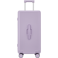 卡拉羊魔方体云朵百褶箱大容量行李箱静音超轻防刮耐摔拉杆箱CX8118 【9000次拉不坏】 【需托运,全家长途旅行】