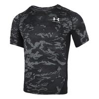 安德玛(Under Armour)男士HeatGear Camo迷彩色短袖衣紧身衣1361519 M