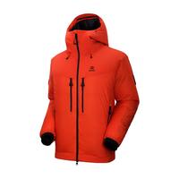 KAILAS凯乐石6000GT羽绒服800蓬鹅绒保暖防风户外登山服连帽外套男款 火焰红（KG2343119） XS