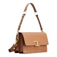  TOD'S/托德斯 真皮 女士单肩包  棕色，黑色，白色 迷你