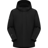 伯希和户外骑行冲锋衣男单层硬壳防水夹克秋季徒步外套防风登山服