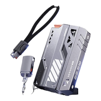 诺希机甲战术充电宝可换电池拆卸弹夹分离式2025快充21700电芯大容量适用苹果16/15pro小米14华为 绿色主机+两节电池【10000mAh】带双线