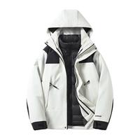 TUCANO啄木鸟冲锋衣男女三合一可拆卸秋冬外套防水防暴雨户外登山服