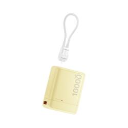 努比亚 糖果充电宝S1 45W快充 黄色 10000mAh 移动电源