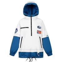 雪中飞 SNOWFLYING秋冬国潮连帽卫衣短款拼接多色防风保暖羽绒服