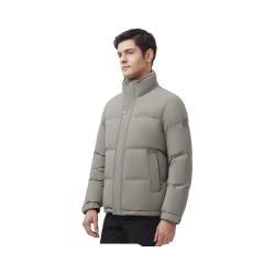 坦博尔 秋冬羽绒服男立领经典百搭厚款保暖外套TAF510361A 月雾色 M (170)