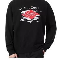 NIKE耐克男装JORDAN篮球运动卫衣保暖印花套头衫DH9036-010