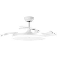 雷士 NVC Lighting照明 雷士 NVC Lighting风扇灯白色简约大瓦数灯具高亮吊扇灯客厅餐厅灯饰遥控变频 42寸/60W大瓦数/高显色/三色