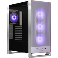 INWIN迎广DLITE丁香紫 台式电脑机箱 标配4颗风扇/集线器/20GbpsType-C 支持ATX主板 可背插 360水冷