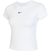 耐克 NIKE经典百搭 简约休闲 女子无领短袖上衣