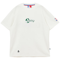 杰克·琼斯（JACK&JONES）NBA联名凯尔特人队夏季凉感潮流运动舒适宽松短袖T恤男224201330 雪白A06 常规 雪白A06 180/100A/L