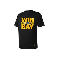 NBA 金州勇士球队文化系列T恤  篮球季后赛SloganT恤 腾讯体育 M