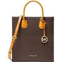 MICHAEL KORS Mercer 女士中号老花托特包手提包