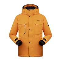 探路者（TOREAD）羽绒服 保暖抗寒防风鹅绒羽绒服 热感锁温科技防寒服刘昊然同款 云杉橘 M