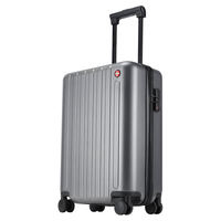 CROSSGEAR瑞士军士刀行李箱旅行拉杆箱子24英寸大容量密码皮箱男女 24英寸 适用中长途【需托运】