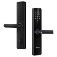 因硕半自动智能门锁指纹锁T13电子密码门锁