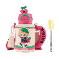 BEDDYBEAR 杯具熊 儿童水杯联名款儿童双饮盖儿童保温杯吸管杯水杯