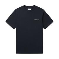 户外男子简约圆领休闲透气短袖运动T恤