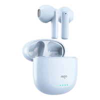 爱国者（aigo）入耳式蓝牙耳机TWS无线降噪穿戴舒适跑步运动蓝牙耳机 蓝色TA66