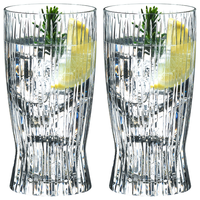 醴铎RIEDEL酒吧系列火焰型威士忌酒杯洋酒杯白兰地杯烈酒杯彩色套装 长饮杯