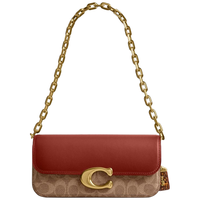 COACH/蔻驰女士经典标志蛇皮革细节IDOL 23号手袋