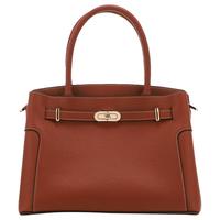 红蜻蜓 头层牛皮手提包真皮红色婚包大容量款包包大容量包包