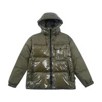 冬季80白鸭绒连帽羽绒服男女同款保暖外套面包服潮