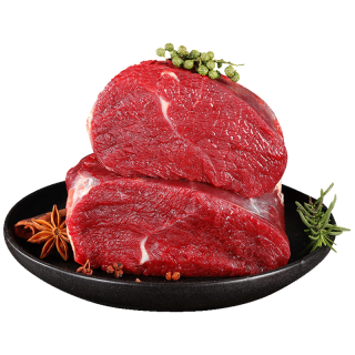 肉鲜厨师 谷饲原切牛腿肉 净重2斤