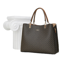  goldlion/金利来 复古印花 女士手提包  大包