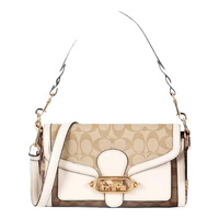 COACH 蔻驰 女士单肩包 2723 IMR2K 拼色 中号