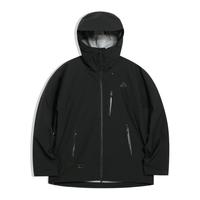 伯希和（Pelliot）【山壳PRO】硬壳冲锋衣男女拼色工装外套防风防水夹克风衣户外服 漫暮黑 | 山壳升级款 XL