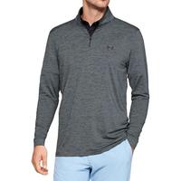 安德玛(Under Armour)yysports 2023春季新款男子运动半拉链套头长袖T恤 1327040-012 M
