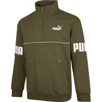 PUMA/彪马 印花 男士半拉链卫衣