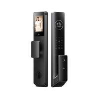 TCL智能锁全自动指纹锁K7G门铃可视通话密码锁家用大屏猫眼电子锁